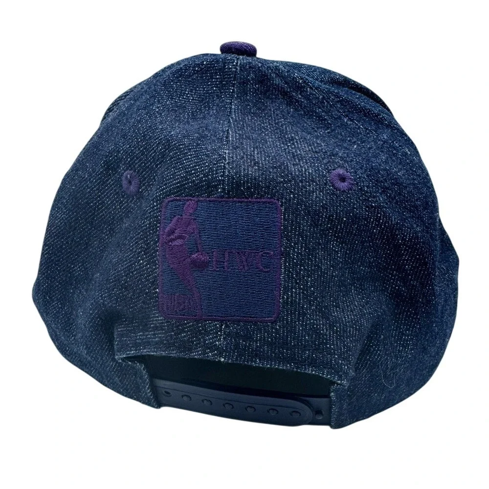 Vintage‎ New Era Charlotte Hornets 9FIFTY SnapBack Cap NBA Hardwood Classics GUC